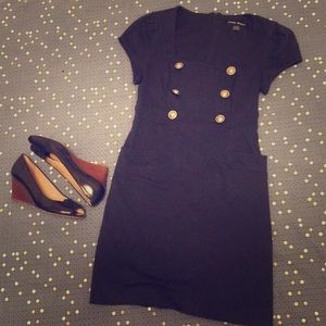 EUC Navy Blue Mini dress